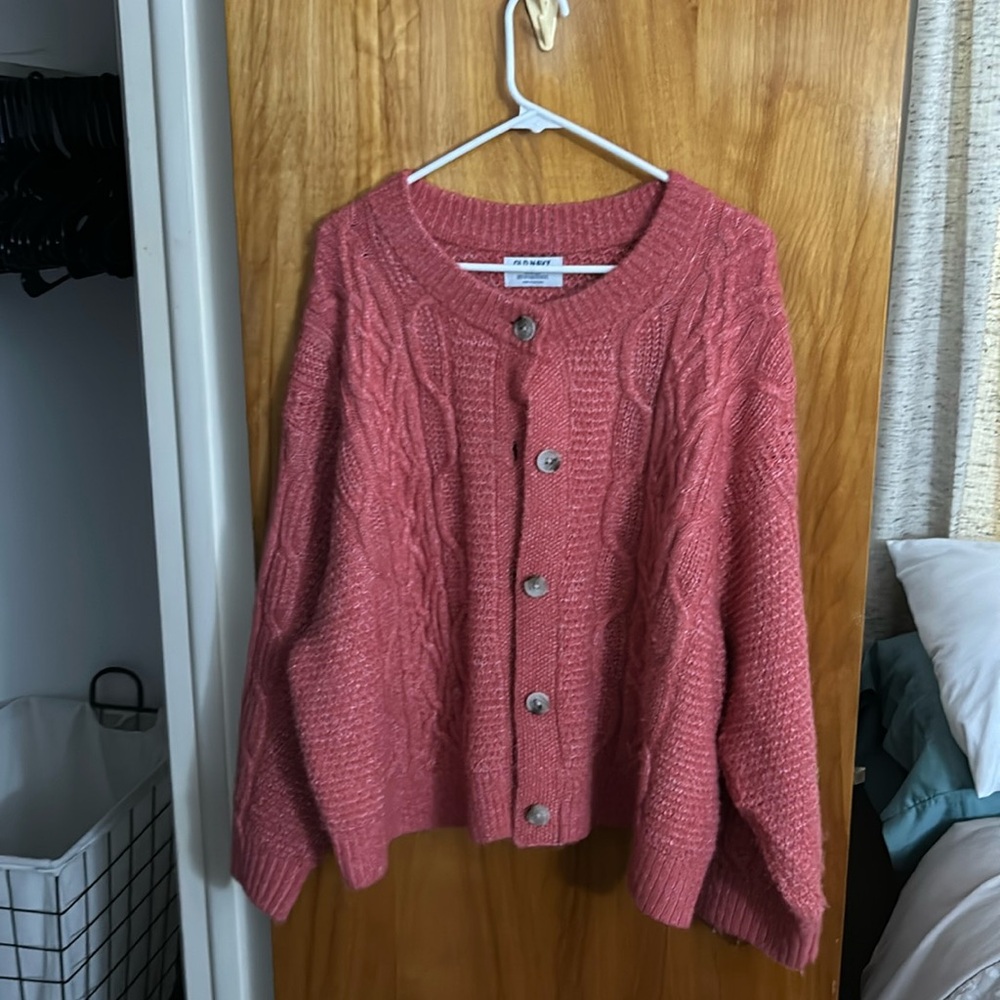 Pink sweater
